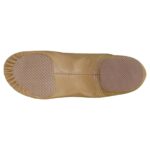 Tan Leather Jazz Shoes with Laces - Image 5